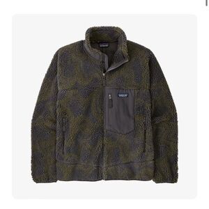 Patagonia Olive Green Fleece Jacket